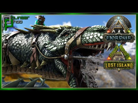 Basilisk Taming and Rock Drake Egg Farming on Ark's Lost Fjordur 73