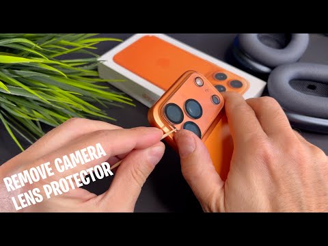 How to Safely Remove Camera Lens Protector iPhone 17 Pro / iPhone 17 Pro Max