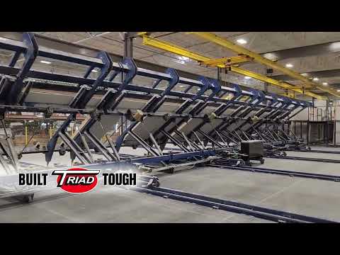 This Highly Automated Modular Plant Employs Triad Machines to Handle Walls Up To 76 Feet Long