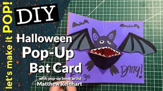 Let&#39;s Make it POP! Halloween Pop-up Bat Card