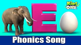  PHONICS  Song with Two Words  A For Apple  ABC Al