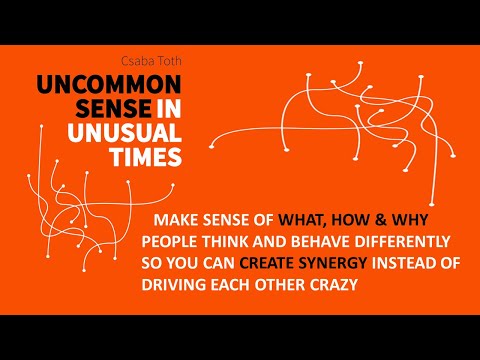 Uncommon Sense in Unusual Times webinar - Global DISC by ICQ Global — video featuring Csaba Toth