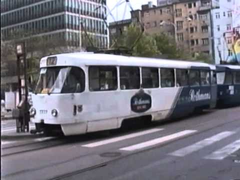 BRATISLAVA TRAMS 29th April 1995