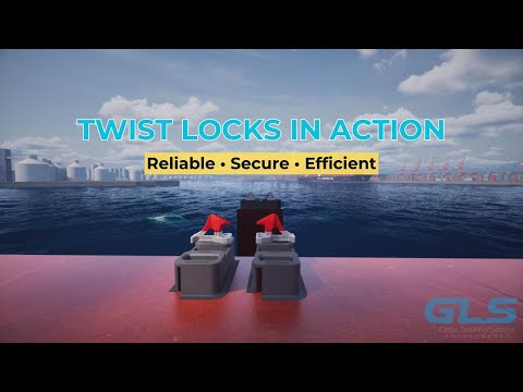 Twist Locks in Action: Secure Loading & Unloading of Shipping Containers