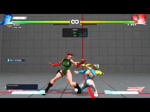 SFV Cammy Vs R  Mika  Punishments