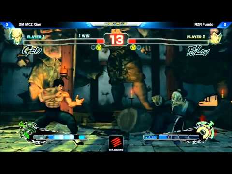 SSF4AE DM MCZ Xian vs RZR Fuudo - Capcom-Cup 2013