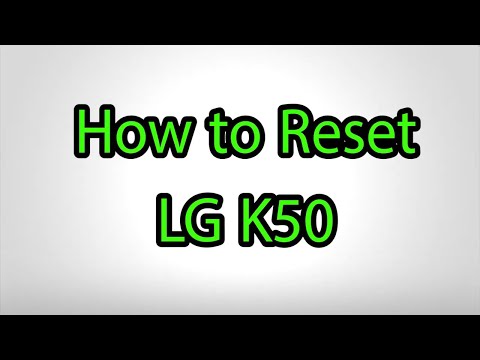 How to Hard Reset LG K50 - Pattern Unlock