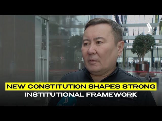New Constitution shapes strong institutional framework