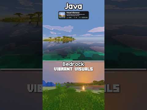 Minecraft Shaders: Java Vibrance vs. Bedrock Vibrant Visuals!