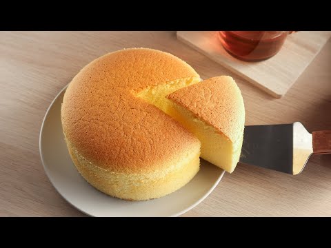 Easy vanilla sponge cake without oven [Only 3 ingredients] How to make basic sponge cake