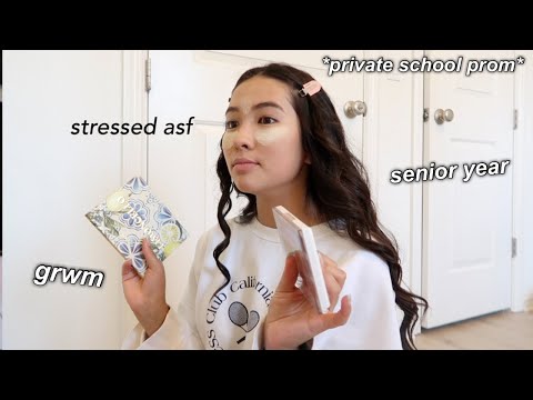 SENIOR PROM get ready with me