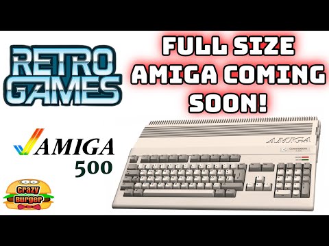 A legend returning SOON!  :  Full Size AMIGA Coming Soon From Retro Games Limited! It's Official! Plus LOTS more planned!