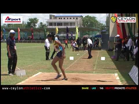 NSF Triple Jump Womens Finals   l 2018 National Sports Festival