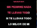 Te Amo Te Amo Te Amo Sparx En Karaoke