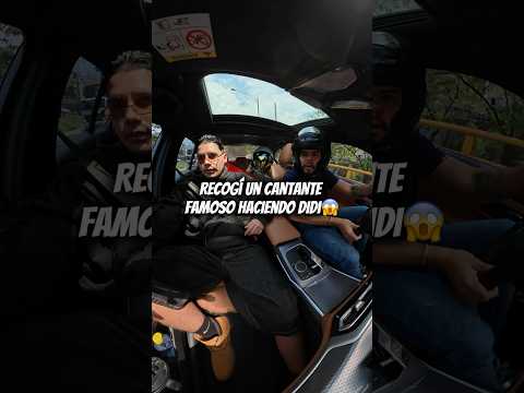 Recogí a un cantante famoso haciendo DiDi 😱😳🔥 #didi #motovlog #bike #chisme #viral #medellin #fyp