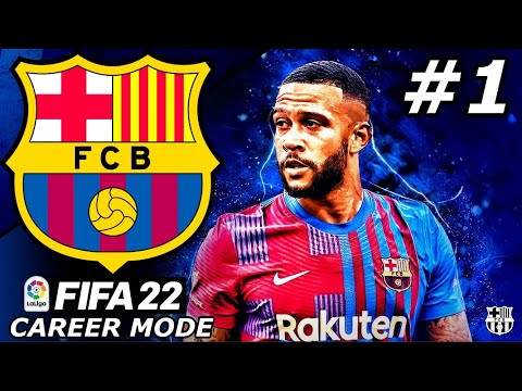 FIFA 22 Barcelona Career Mode EP1 - THE BEGINNING!!🔥