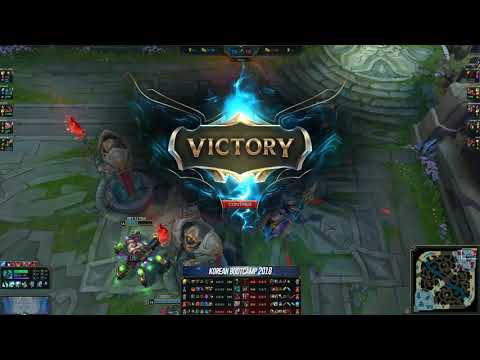 Svenskeren brings Hecarim Jungle to KR SoloQ ft. Rekkles, Blaber, Zeyzal... - Korean Bootcamp 2018