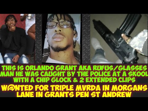 This Is The Infamous Orlando Grant aka Rufus or Glasses Man Caught At A Skool Wid Chip Glock ×50rnds