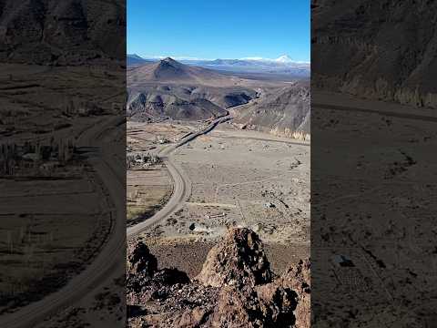 Límite Neuquén - Mendoza - Ruta 40 - Río Barrancas