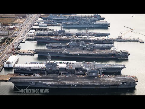 Hier sind 6 Namen neuer Flugzeugträger der Gerald R. Ford-Klasse, die die US-Marine bis 2100 anfü...
