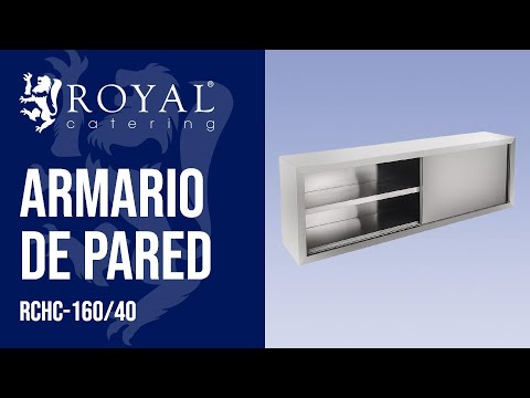 vídeo - Armario de pared - 160 cm