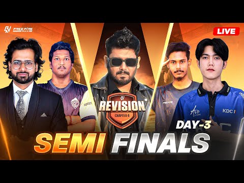 RNX Revision Chapter 4 | SEMI FINALS DAY 3 GRP A vs C #gyangaming #freefire #freefirelive
