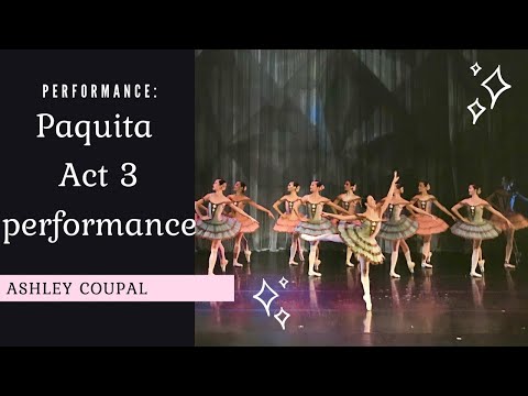 Ashley Coupal, Paquita Lead Act 3 Performance | Age 14