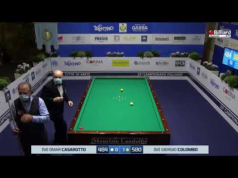 Casarotto Omar VS Colombo Giorgio - 21° Campionato Italiano Città di Arco
