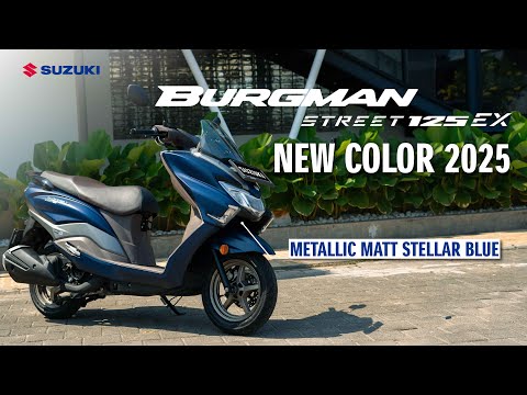 BURGMAN STREET 125EX | NEW COLOR 2025