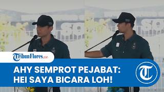 Momen Menko AHY Tegur Kepala Balai Ciliwung saat Pidato: Mau ke Mana, Saya Bicara Loh!