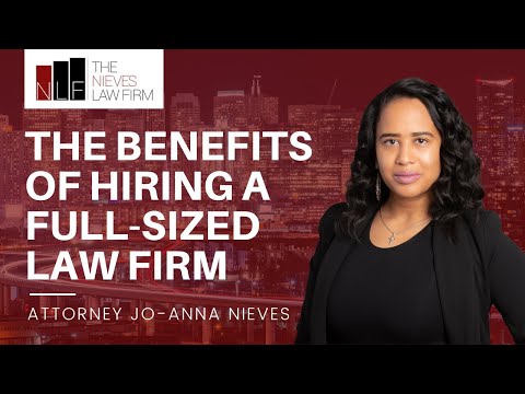The Benefits of Hiring a Full-Sized Law Firm