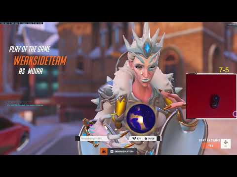 This is What Ana Main Looks Like as MOIRA! POTG! Gale Adelade Moira Overwatch 2 Season 4 Gameplay