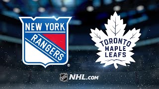 Seven Leafs score in 8-5 victory against the Rangers