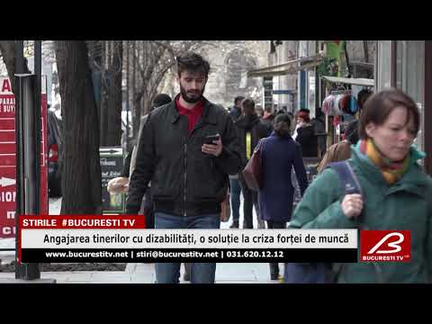 Angajarea tinerilor cu dizabilitati, o solutie la criza fortei de munca