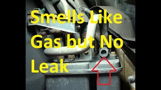 Causes When a Car Smells Like Gas but Isn