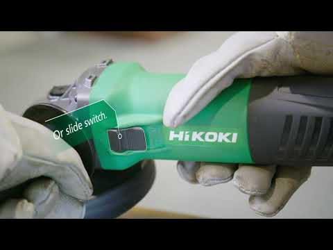 Hikoki grinding machine, 4 inch, <600 w