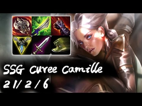 SSG Cuvee Camille Top vs Fiora | Korea High Elo Replays