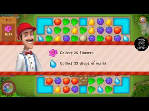 GardenScapes - Level 118 + Story - Gardening
