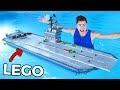 I Built A LEGO Aircraft Carrier