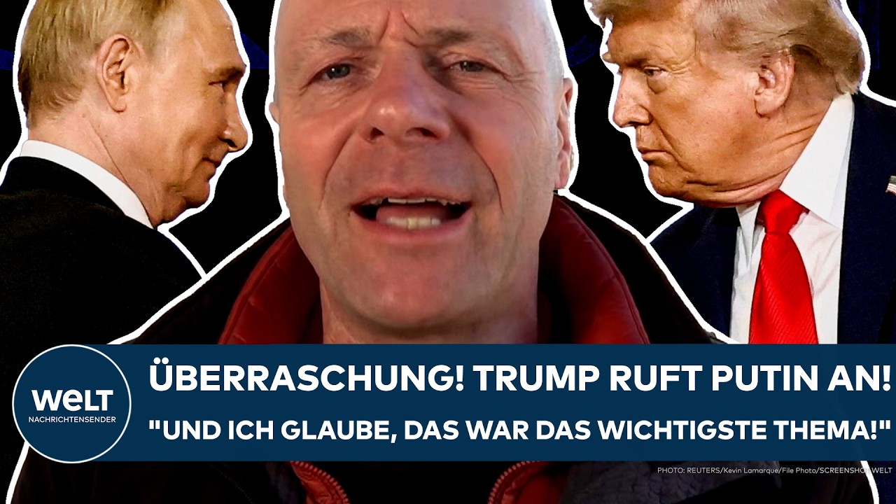 USA: Überraschung! "Trump hat Putin angerufen!" Was wir bisher darüber wissen!