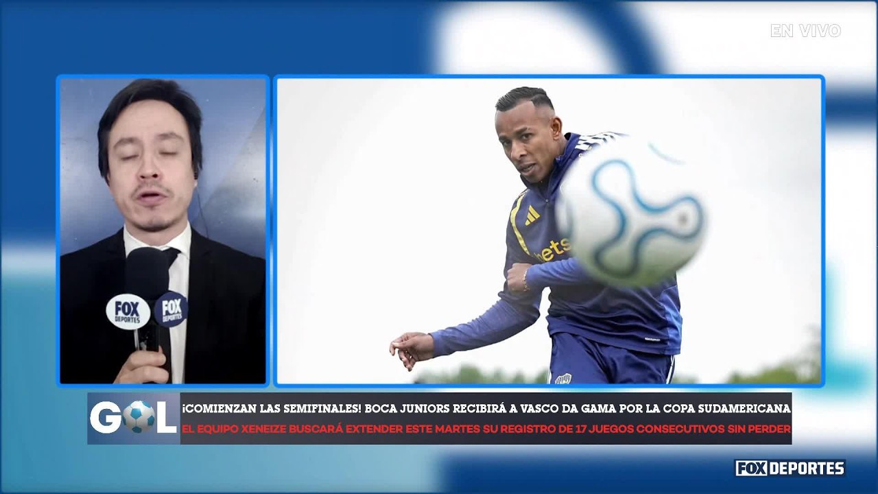 BOCA JUNIORS VS VASCO DA GAMA | Semifinal de ida por Copa Sudamericana | GolXGol