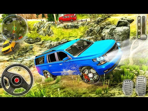 Offroad XC Suburban Car Hill - Mountain Prado 4x4 Driving Simulator - Android GamePlay