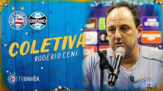 COLETIVA - ROGÉRIO CENI - BAHIA 1 x 1 GRÊMIO - BRASILEIRÃO (17/05/26)