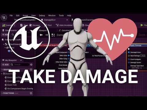 Take Damage | Create A Simple Damage Box - Unreal Engine 5 Tutorial