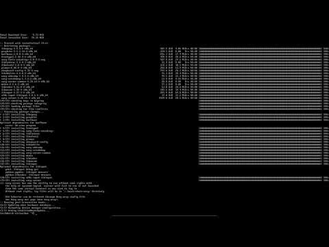 ArcoLinux : 1980 Using ALCI Pure to install Enlightenment