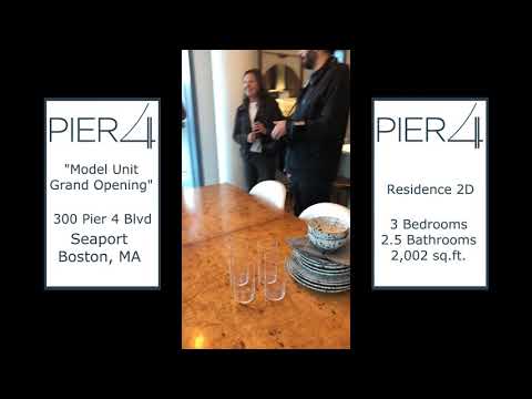 Our preview tour of Pier 4 Boston Luxury Residences - Oct. 2018