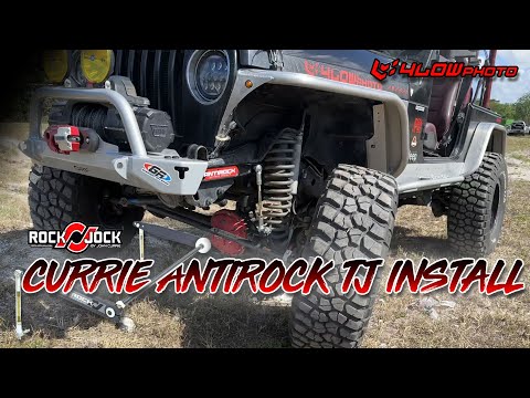 ROCKJOCK ANTIROCK SWAY BAR INSTALL On Our Jeep Wrangler TJ!