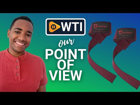 Harbinger Padded Cotton Lifting Straps - WTI product video review