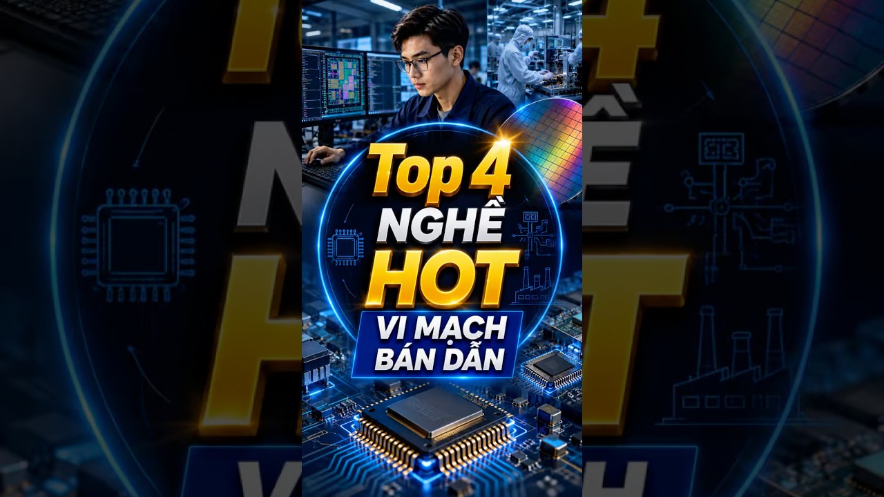 Học Vi Mạch Bán Dẫn ra trường làm gì? 4 nghề HOT