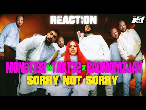 BOOM! Monet192 x Takt32 x Badmómzjay - Sorry Not Sorry I REACTION